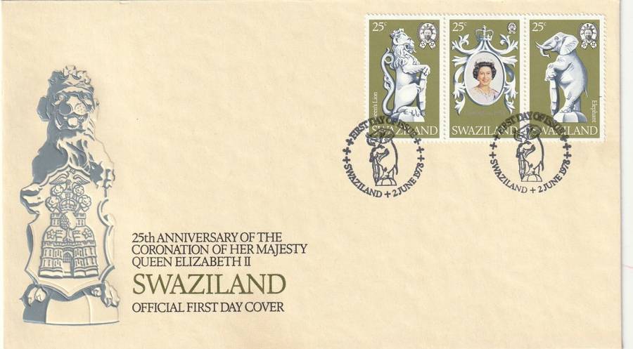 Swaziland - 1978 - 25th Anniversary of the Coronation of Queen Elizabeth II