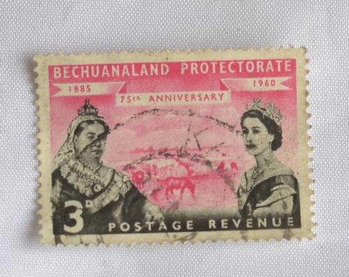 Bechuanaland Protectorate 3d 75th anniversary