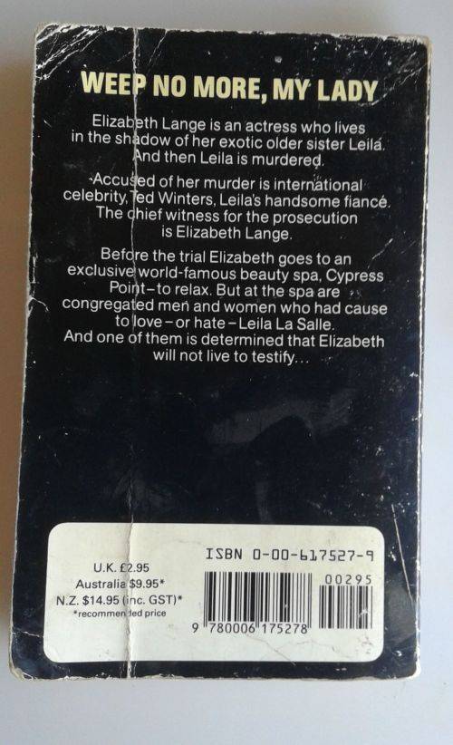 Weep no more, my lady by Mary Higgins Clark