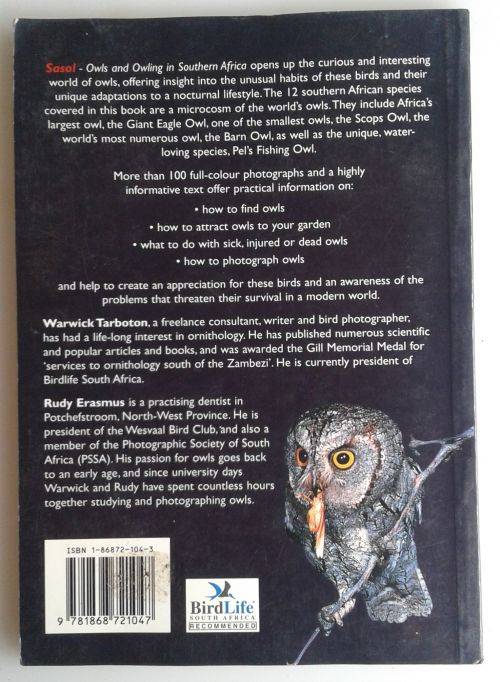 Sasol Owls and Owling in Southern Africa