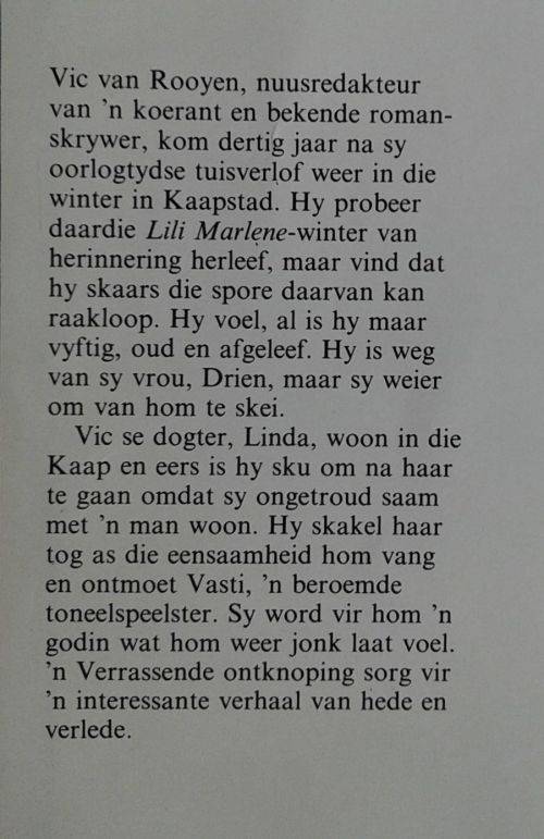 Waai weemoedswind deur Vincent van der Westhuizen