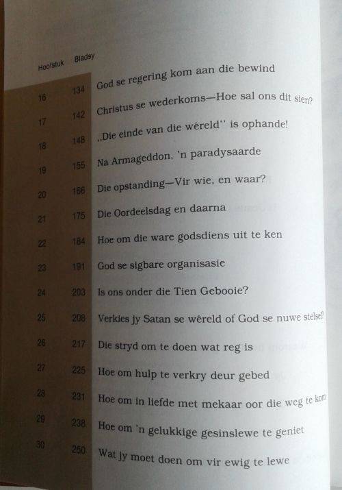 Jy kan vir ewig in die Paradys op aarde lewe