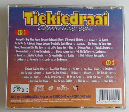 Tiekiedraai deur die eeu 2CD