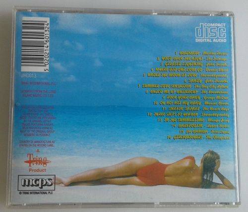 Beach hits 16 songs of summer CD