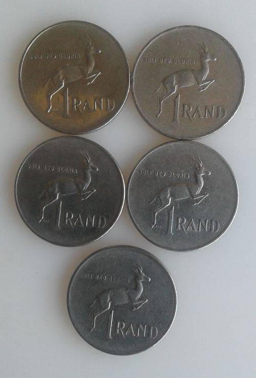 5 x Old SA R1 (1982)