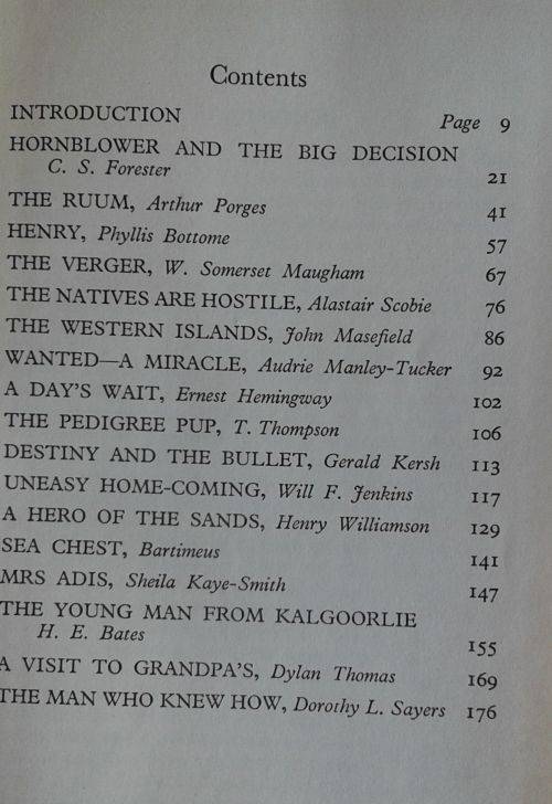The Harrap book of modern short stories edited by JG Bullocke
