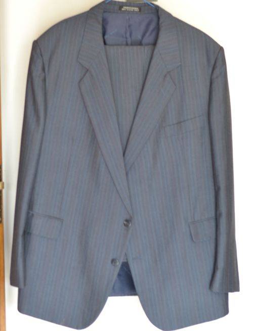 Mohair wool and trevira suit - unknown size