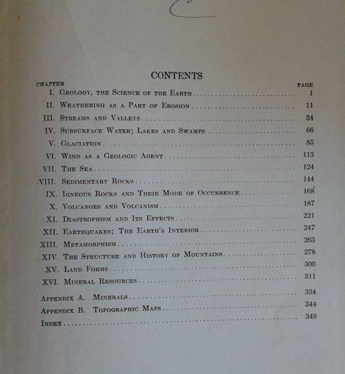 Outlines of geology 1934