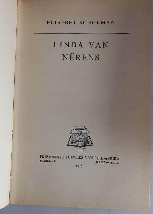 Linda van nerens deur Elisebet Schoeman