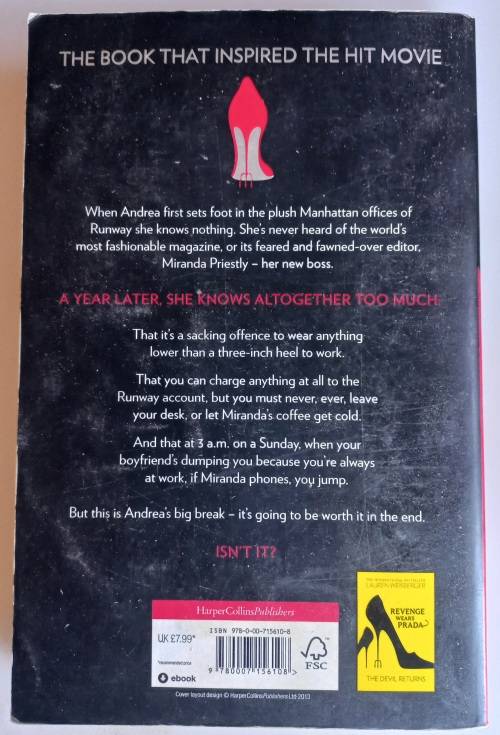 The devil wears prada by Lauren Weisberger