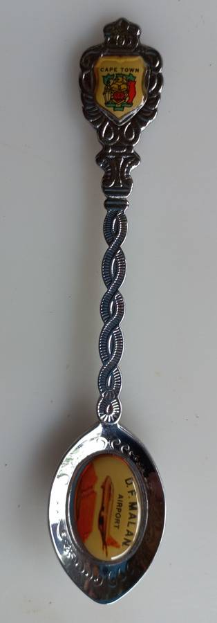 DF Malan airport souvenir spoon