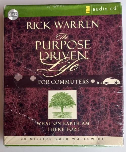Rick Warren - The purpose driven life audio cd *sealed*
