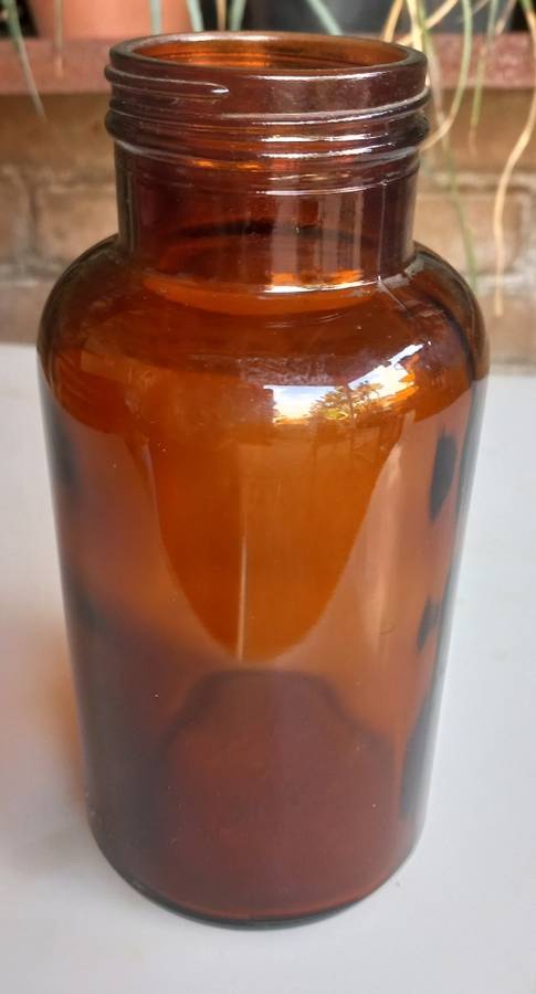 Vintage glas bottle