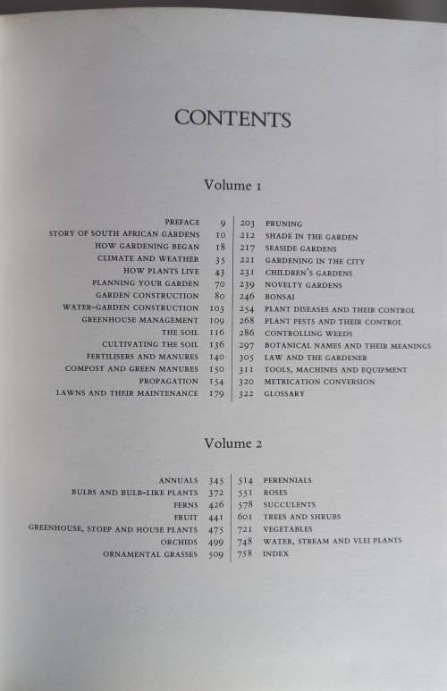 Reader`s digest complete guide to gardening in South Africa Volume 1 and 2