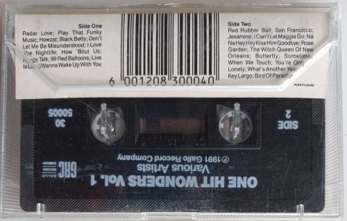 One hit wonders vol 1 tape