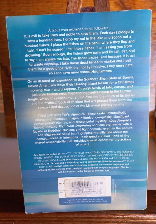 Saving fish from drowning by Amy Tan