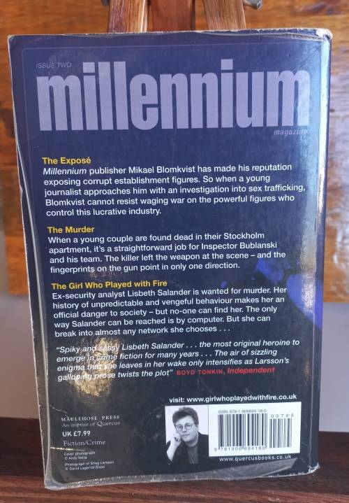 The girl who played with fire by Stieg Larsson