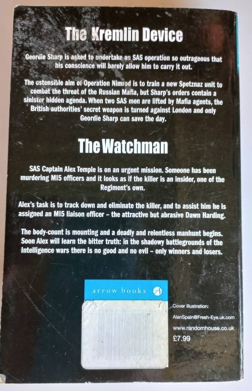 The kremlin device and The watchman by Chris Ryan