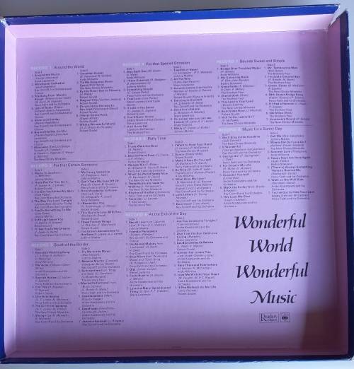 Wonderful world wonderful music 8lp box set
