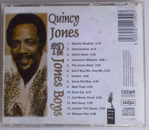Quincy Jones and The Jones Boys cd