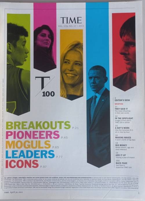Time magazine April 30, 2012