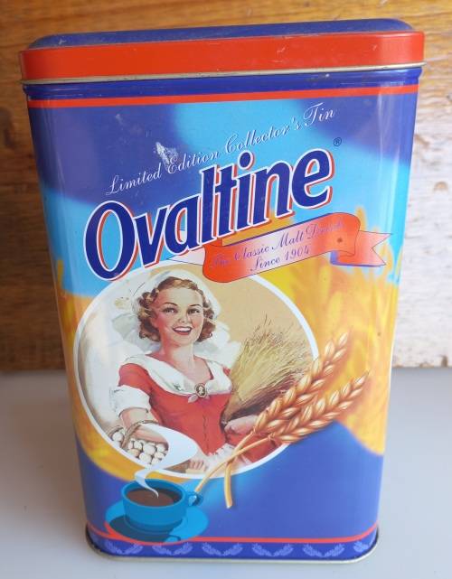 Ovaltine limited edition tin