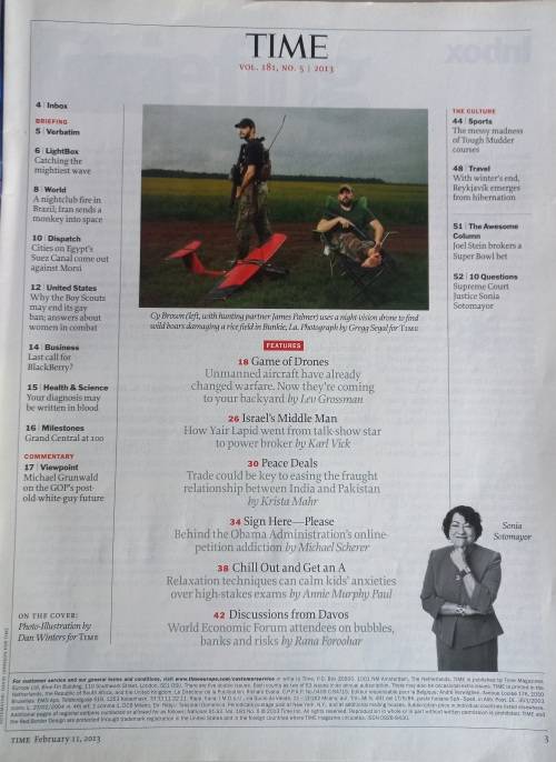 Time magazine February 11, 2013