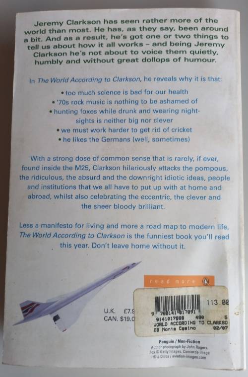 The world according to Clarkson
