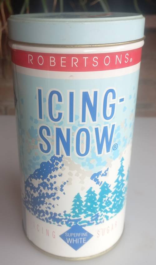 Robertsons icing snow tin