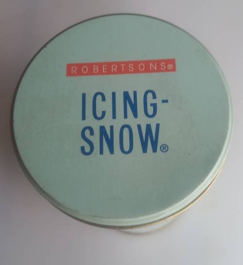 Robertsons icing snow tin