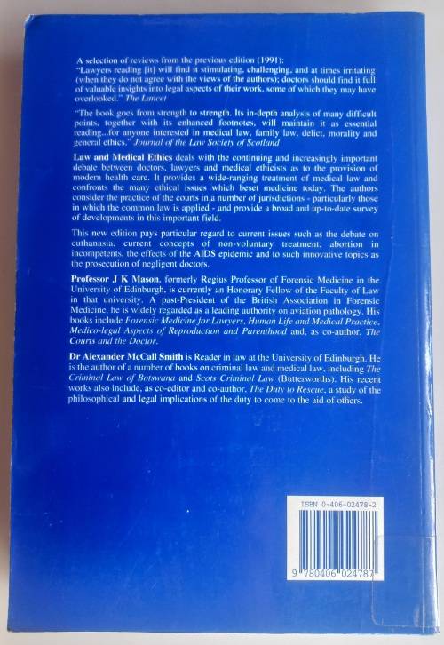 Law and medical ethics