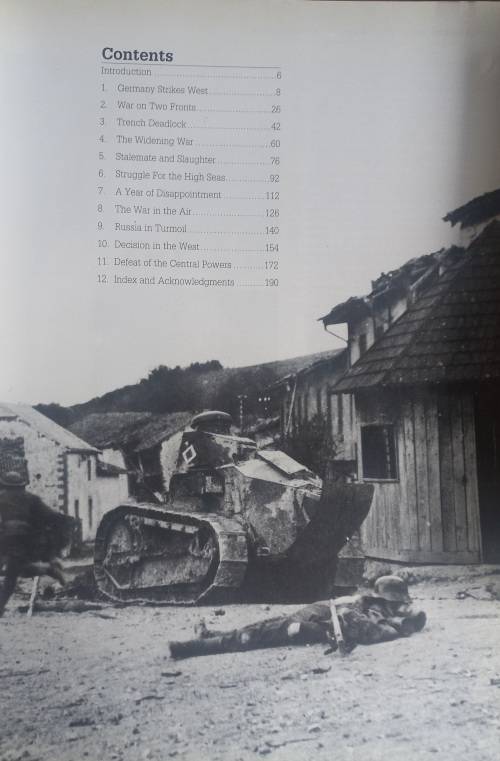 Illustrated history of world war I