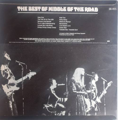 The best of Middle of the road LP