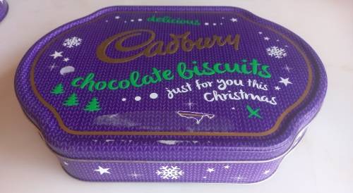 Cadbury tin