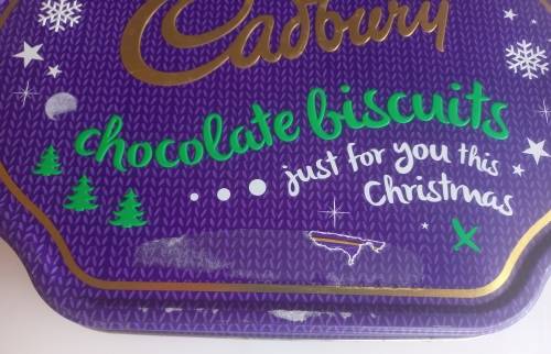 Cadbury tin