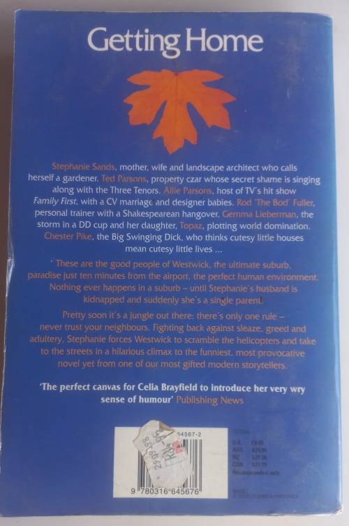 Getting home by Celia Brayfield