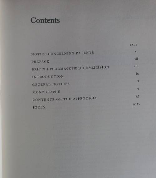 British pharmacopoeia 1973
