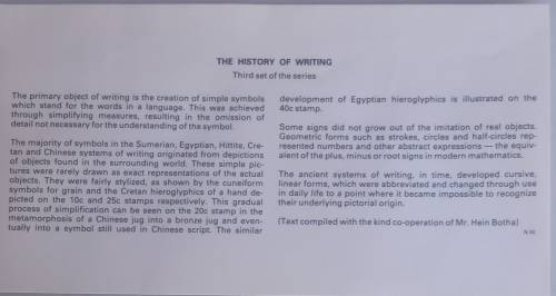 First day envelope: The history of writing