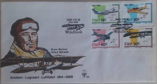 First day envelope - Aviation (FDC)