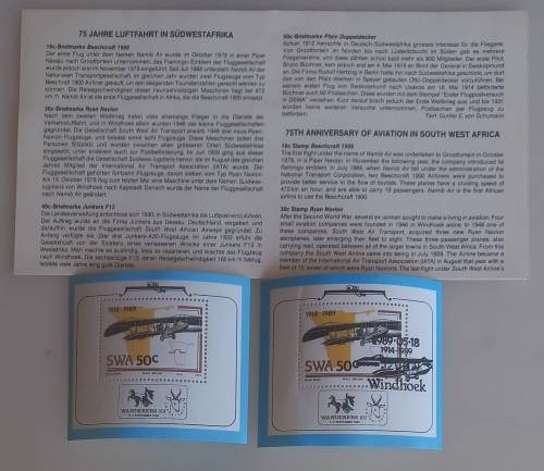 First day envelope - Aviation (FDC)