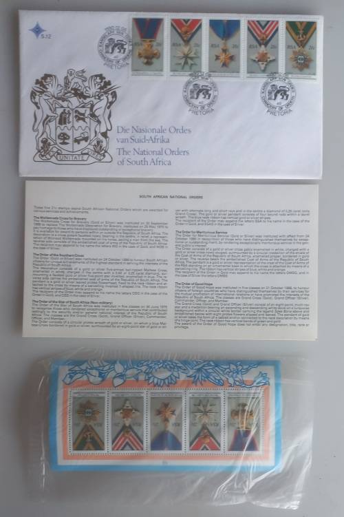 The National Orders of South Africa FDC