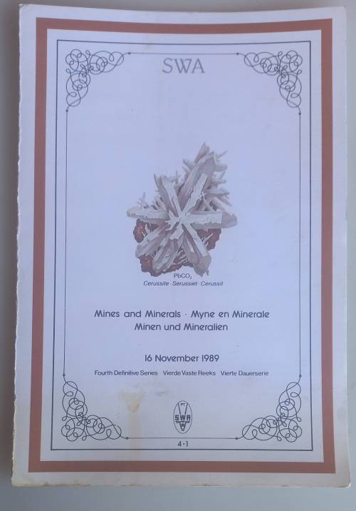 SWA Mines and minerals fourth definitive series