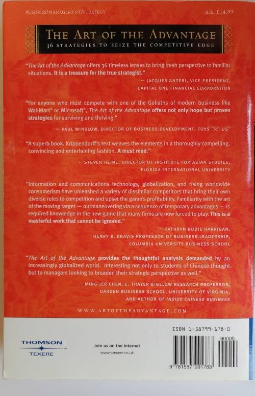 The art of thd advantage by Kaihan Krippendorff