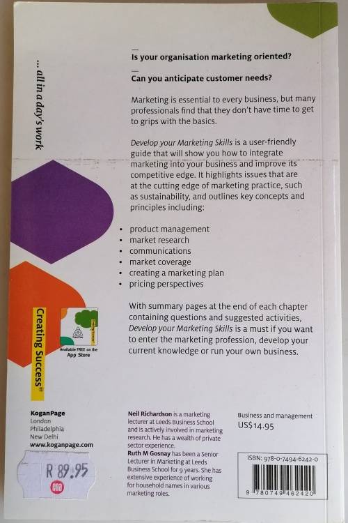 Develop your marketing skills