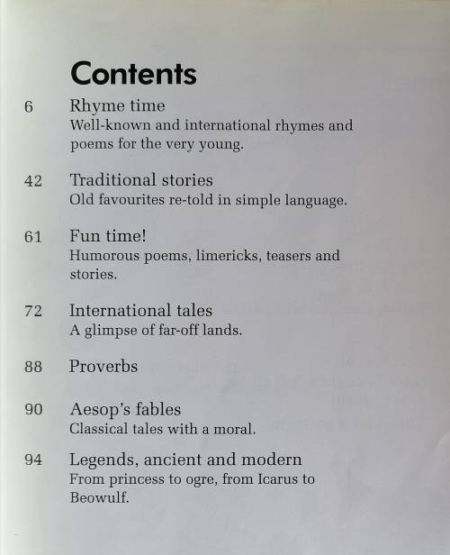 Stories and poems