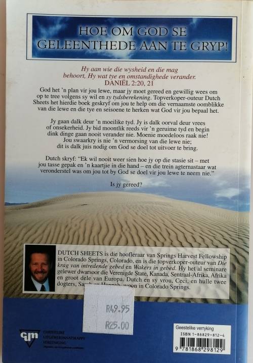 God se tydsberekening vir jou lewe