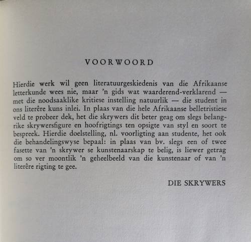 Skrywers en rigtings