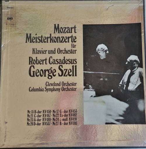 Mozart Meisterkonzerte 4 x LP