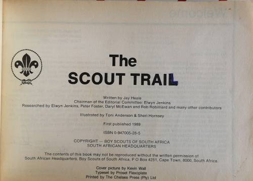 The scout trail (boy scouts)