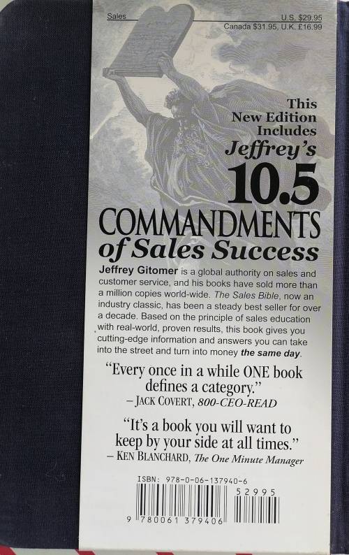 Jeffrey Gitomer`s sales bible